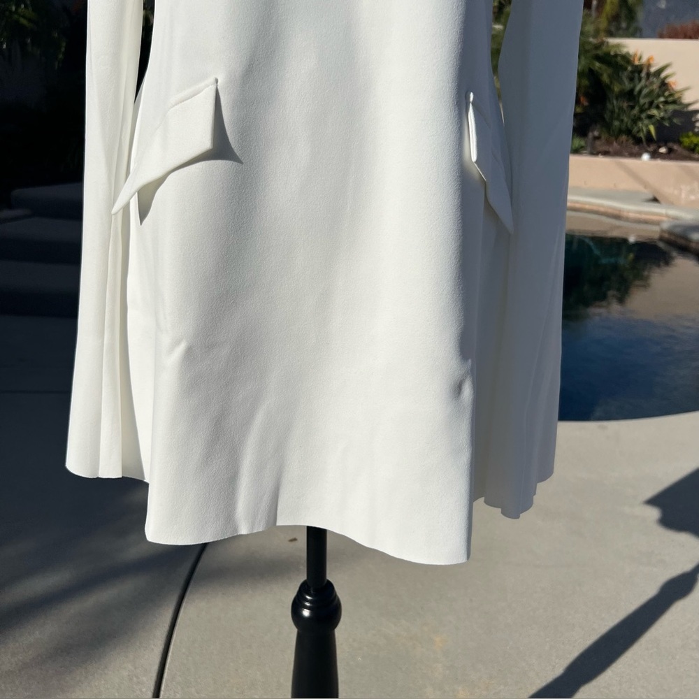 Elegant White Mini Dress - Picture 8 of 14